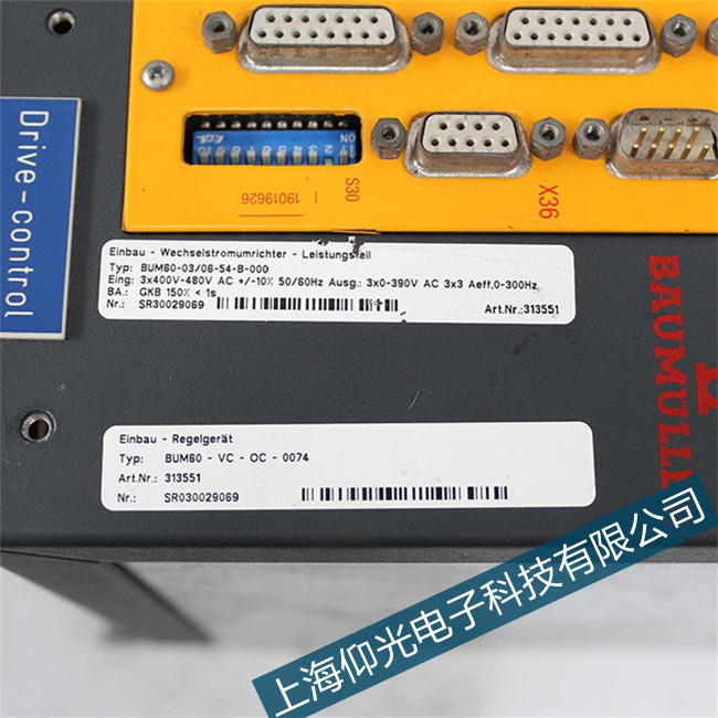 內江鮑米勒驅動器電源輸入電壓低或者缺相維修必看
