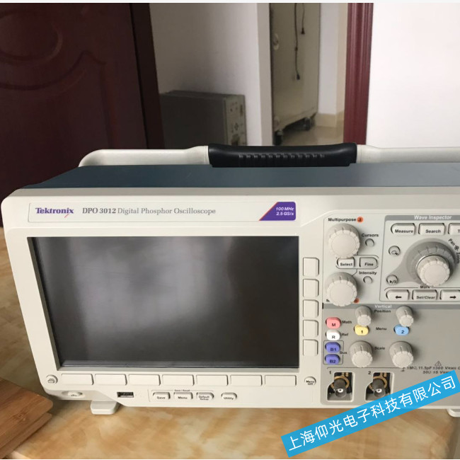 連云港泰克數字熒光示波器DPO-3012開機黑屏故障維修