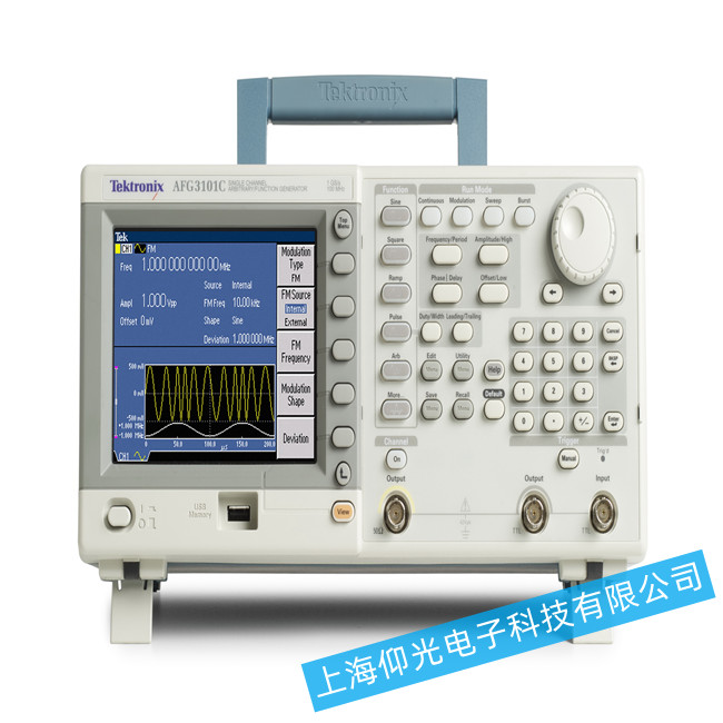 泰克AFG3101C函數發生器四種常見故障檢修