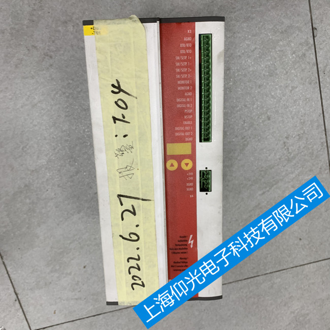 倍福AX5206驅動器FDDB內部錯誤故障修理