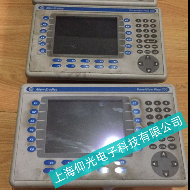 專家多年經驗維修噴涂線AB羅克韋爾觸摸屏2711PC系列無背光,背光燈不亮
