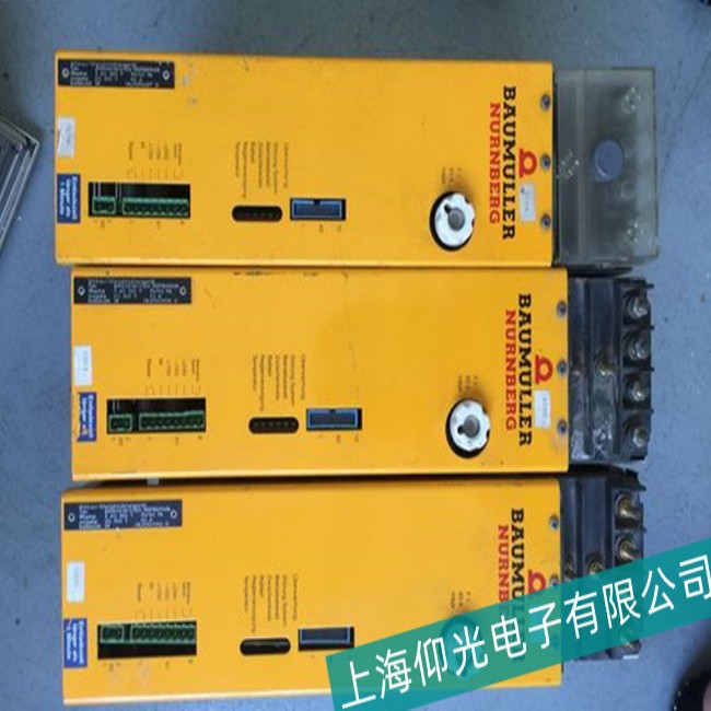 鮑米勒伺服驅動器BM4462-FI1-01244-0309帶不動負載故障維修